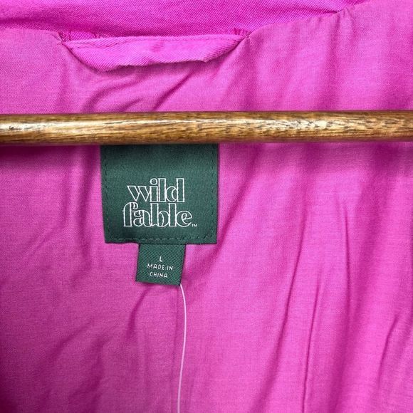 🌿NWT•Wild Fable•Quilted•Bomber Jacket•Size L• - Picture 6 of 13